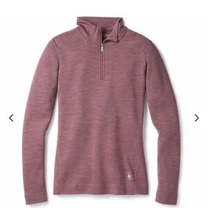 Smartwool Women's Merino Quarter Pullover Base Layer Size Extra Large